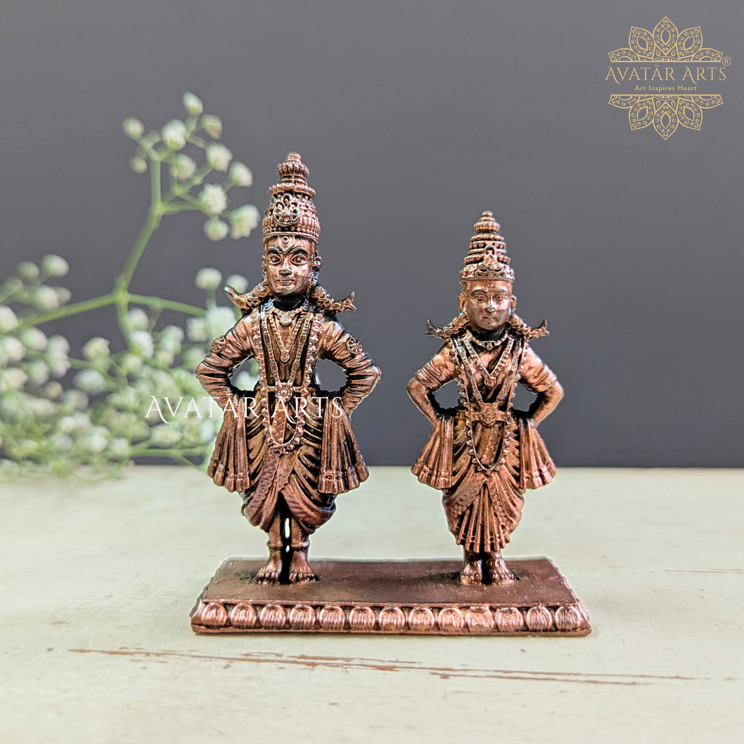 Lord Vithal and Devi Rukmini