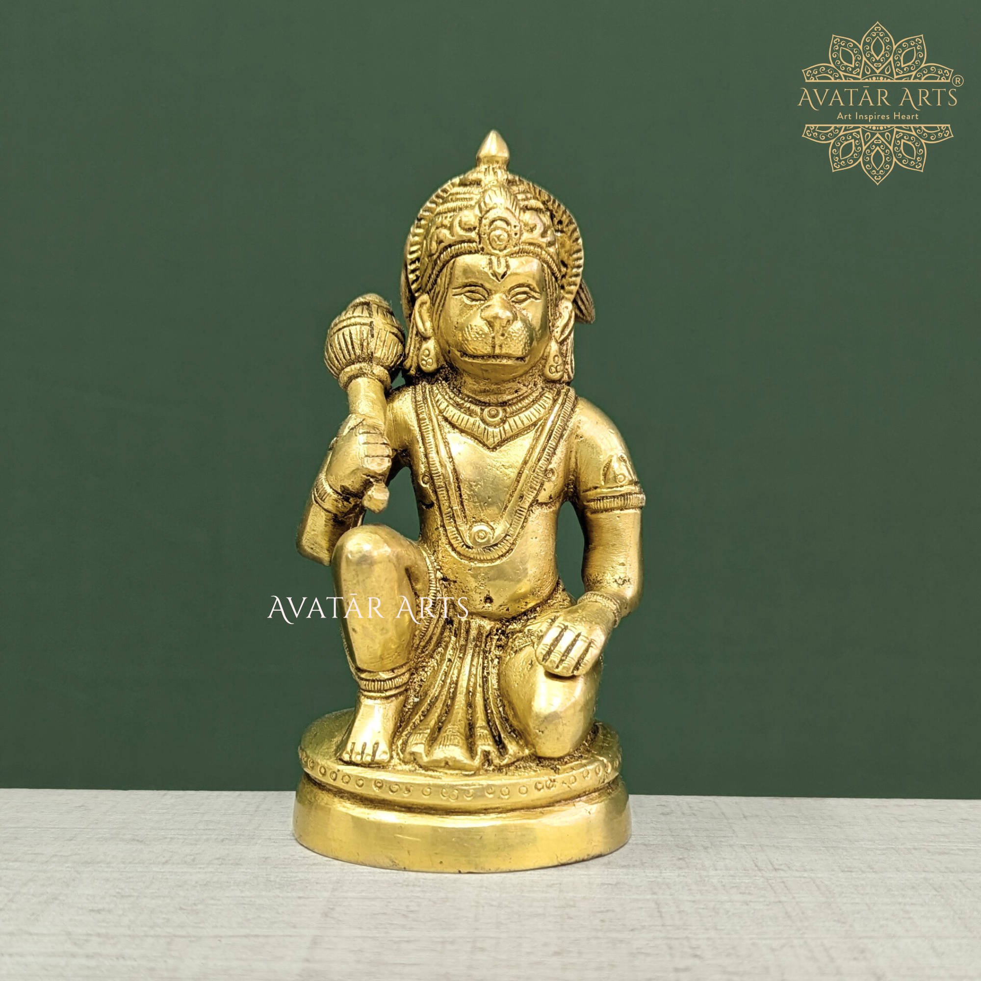Brass Lord Hanuman