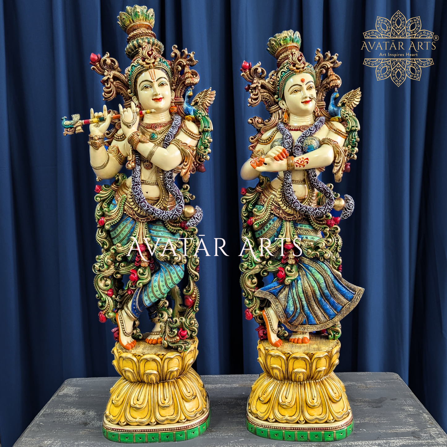 Shree Radha Krishna For Home Temple