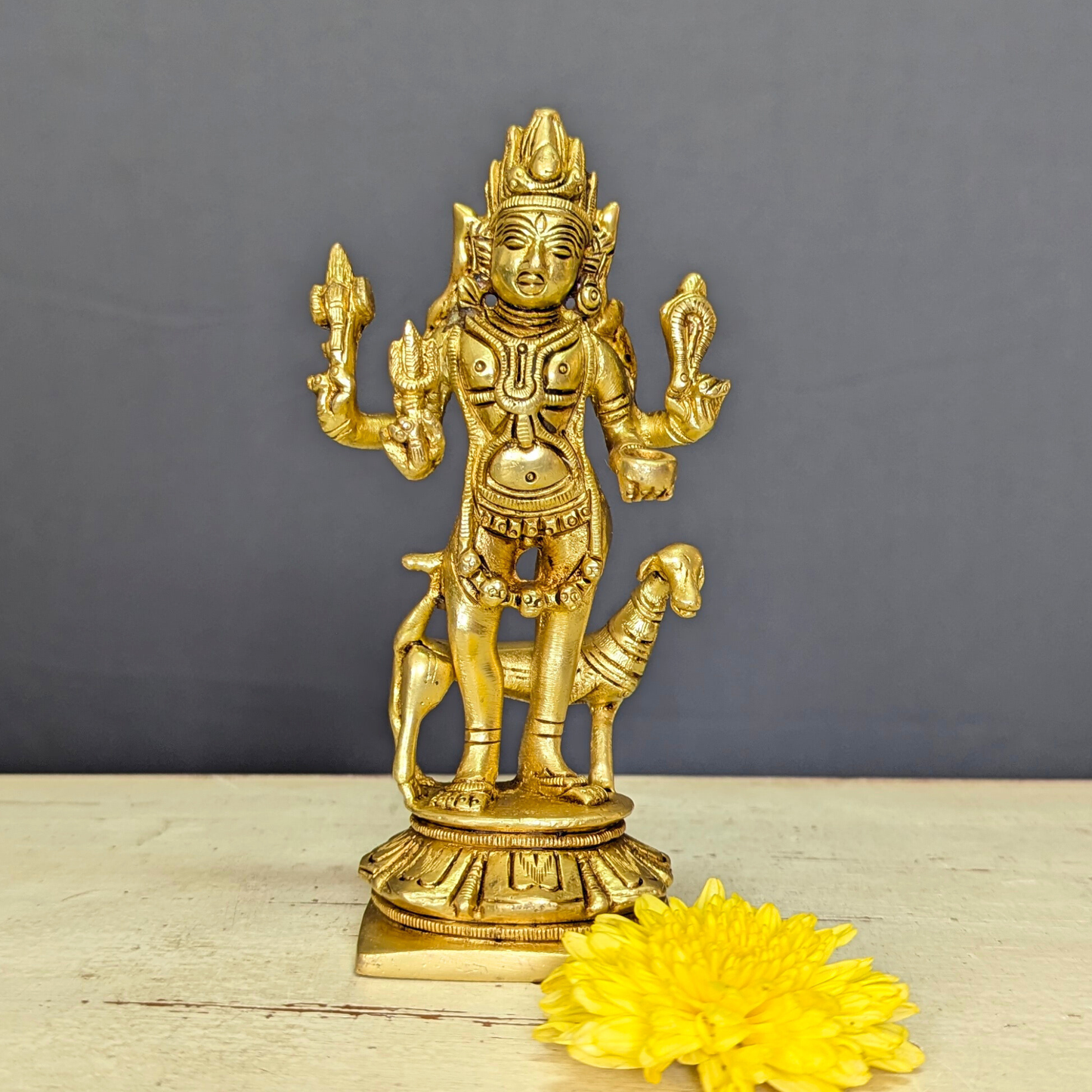 Brass Kaal bhairav
