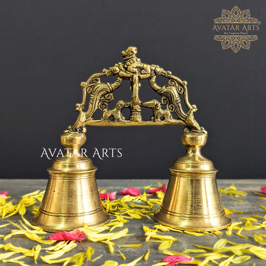 Double Bell in Brass for Daily Use