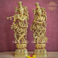 Shree Radha-Krishna Statue In Brass