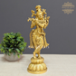 Brass Lord Krishna Statue
