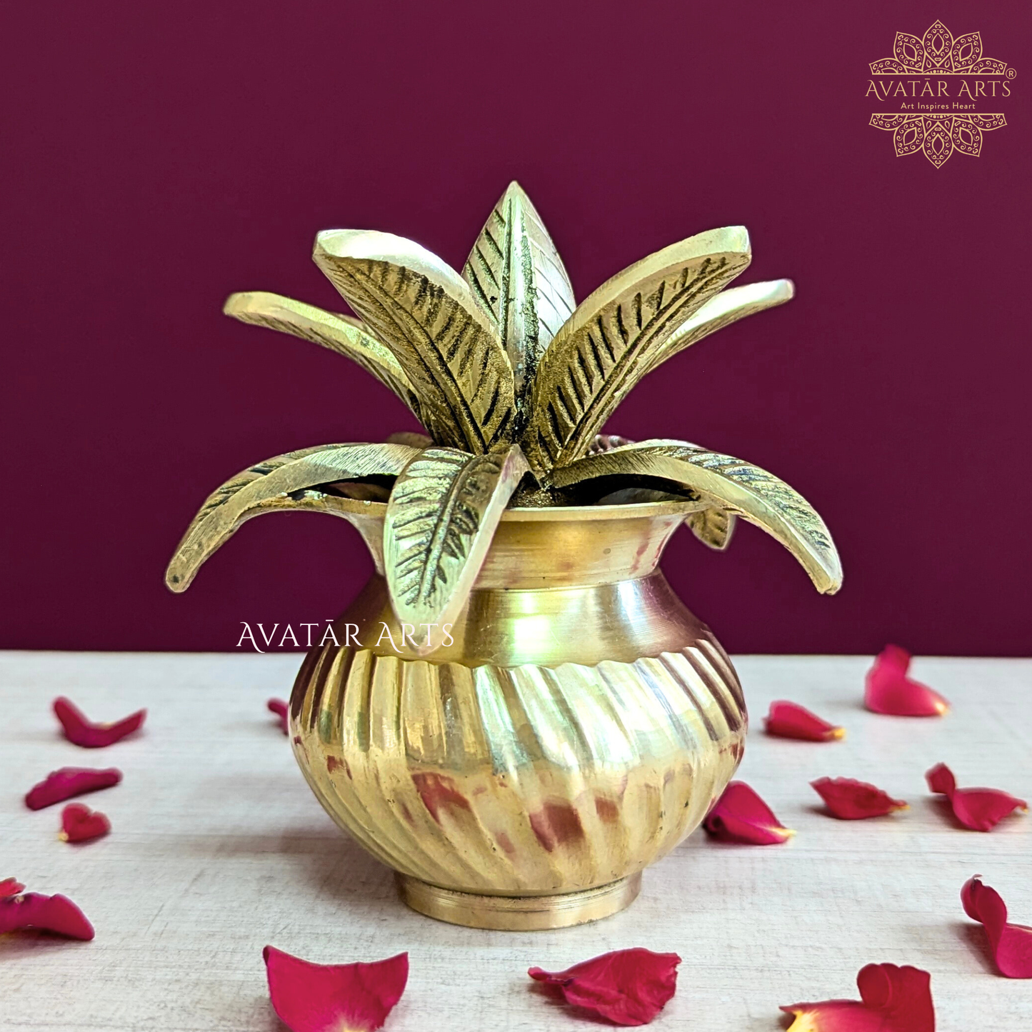 Brass Pooja Mangal Kalasha