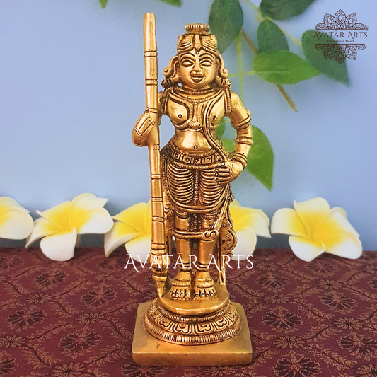 Udupi Krishna idol in Brass