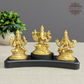 Ganesha Lakshmi and Saraswathi