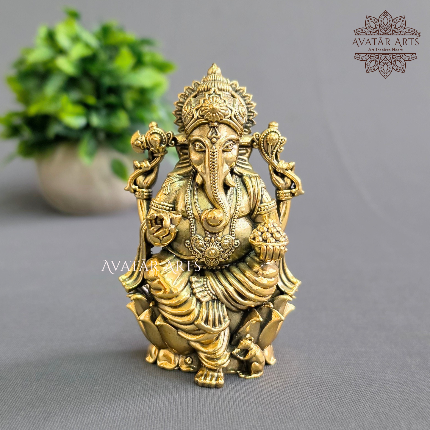 Brass Lord Ganesha