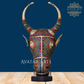 Brass Nandi Mask for Home Decor