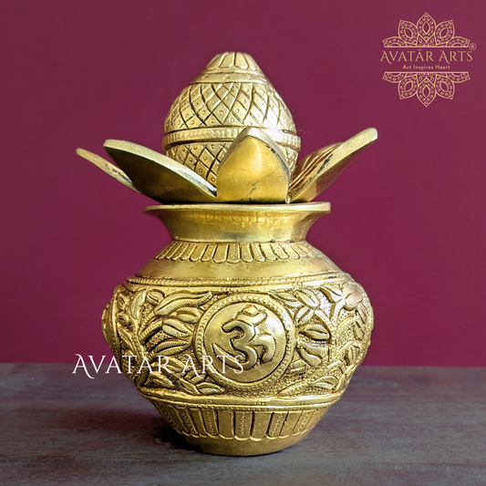 Mangal Kalash in Brass