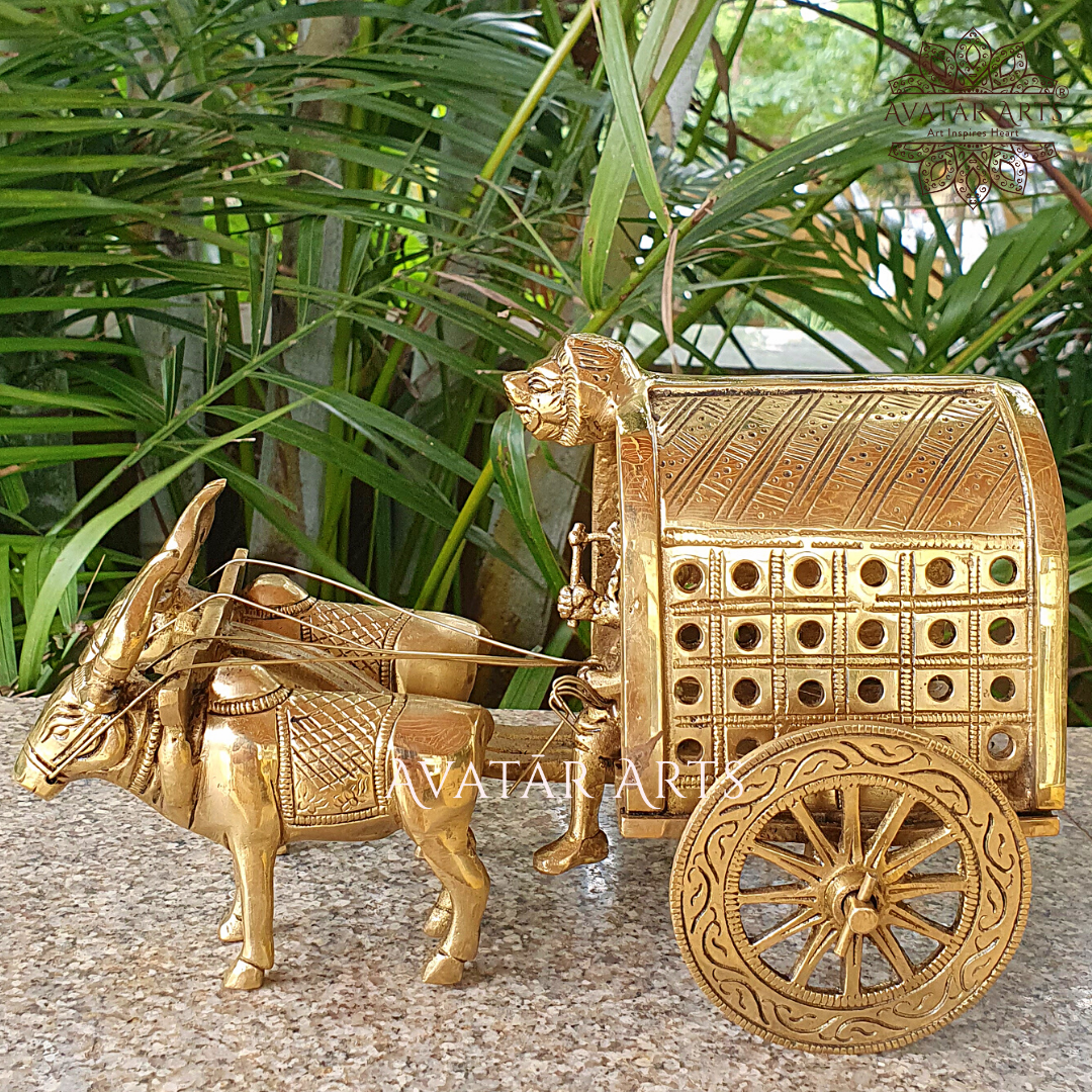 Brass Bullock Cart