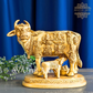 Cow and Calf  Statue in Brass