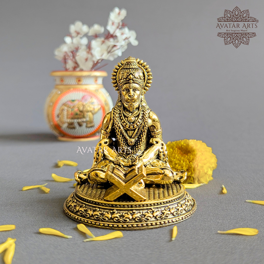Meditating Lord Hanuman