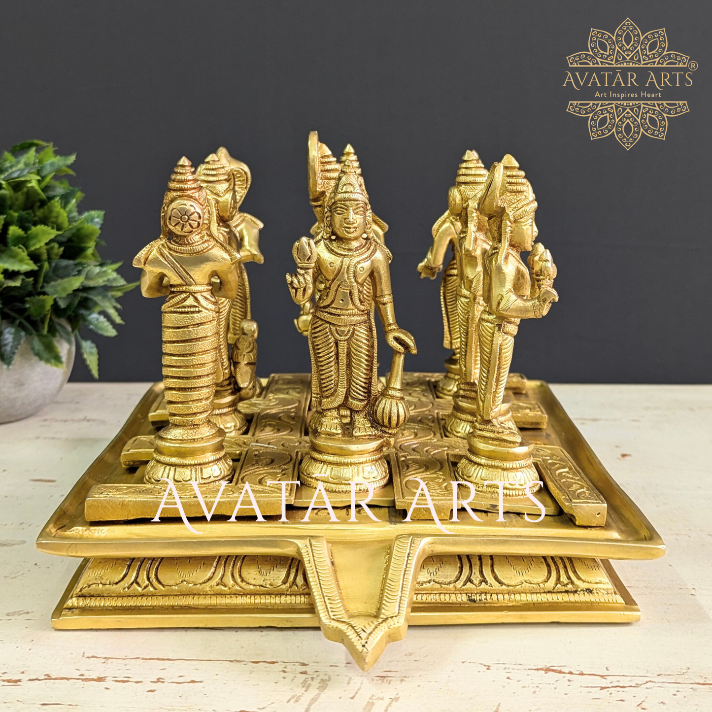 Navgraha Statue in Brass