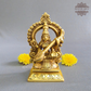 Brass Goddess Saraswati