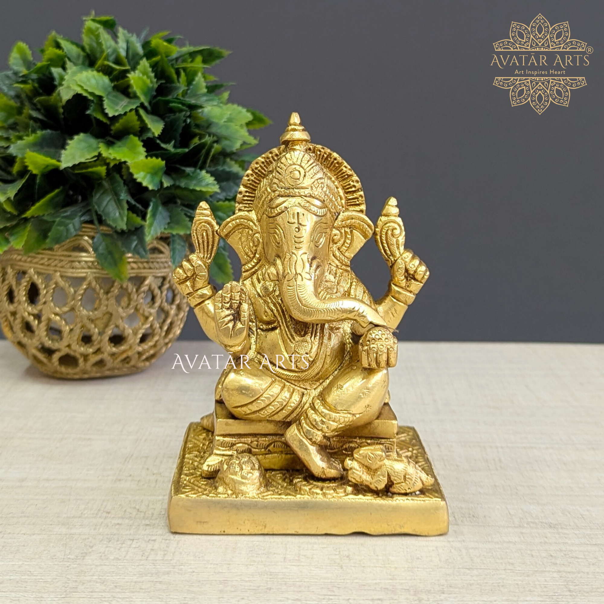 Brass Lord Ganesha