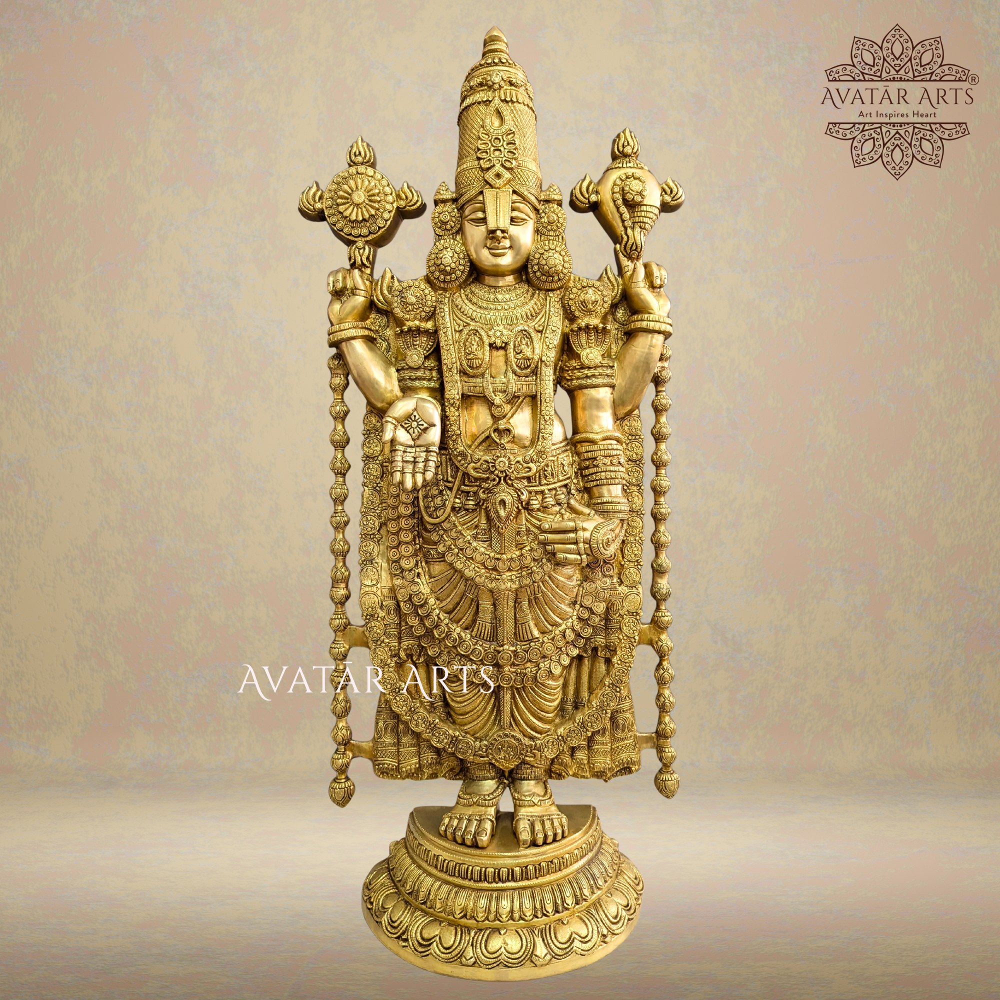 Brass Lord Balaji / Venkateshwara Swamy
