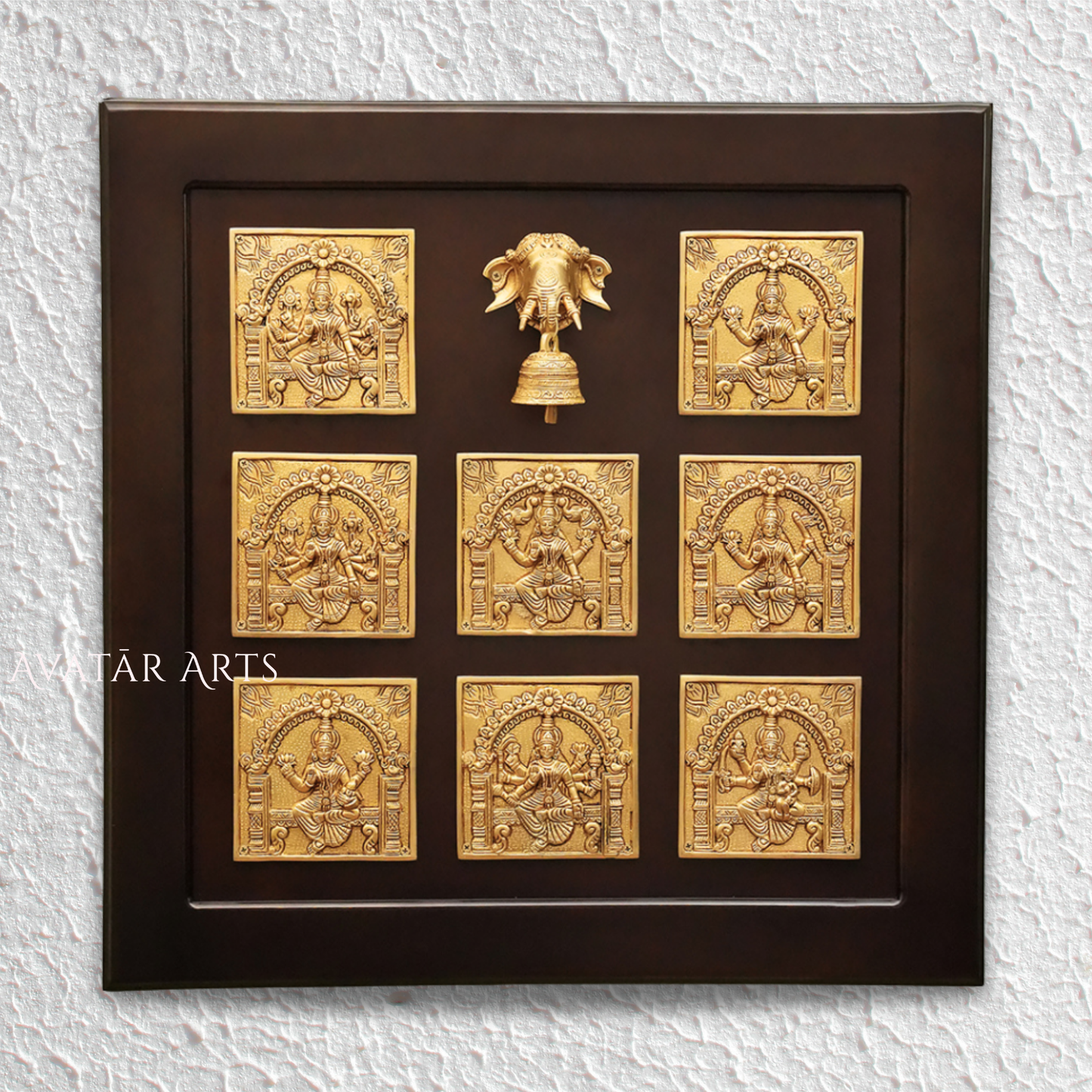 Goddess Asthalakshmi Frame for Wall Mounting