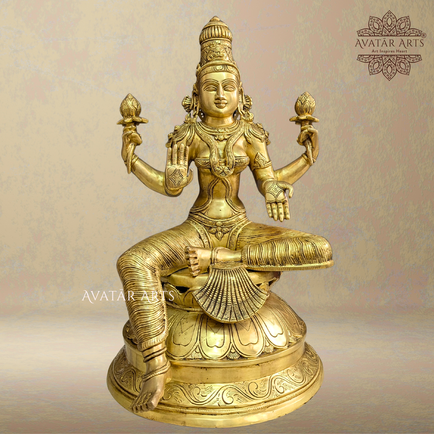Brass Goddess Lakshmi
