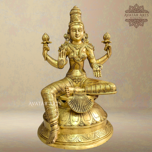 Brass Goddess Lakshmi