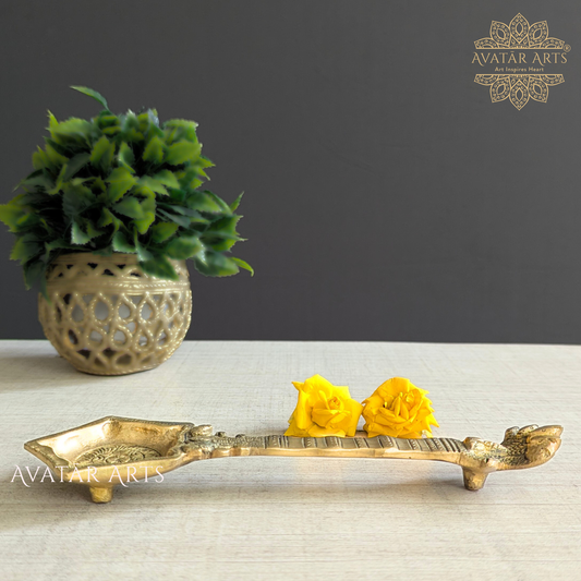Brass Camphor Spoon