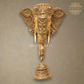 Brass Elephant Bell Wall Hanging