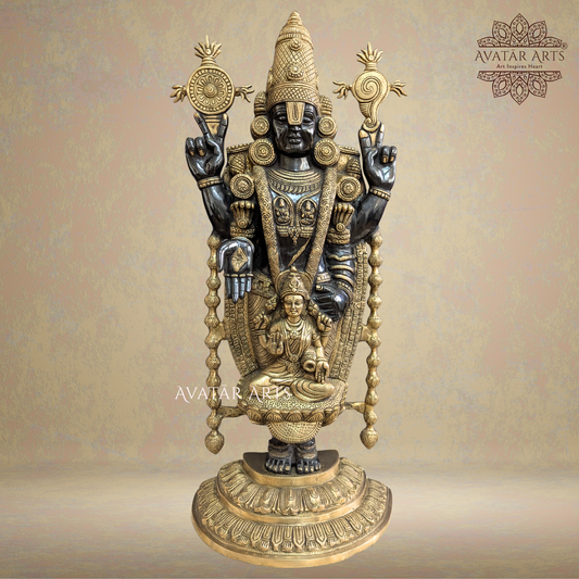 Balaji With Goddess Padmavathi Lakshmi