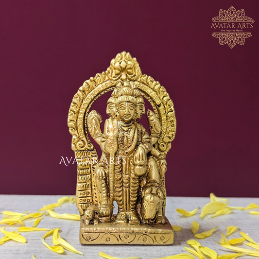 Brass Lord Dattatreya