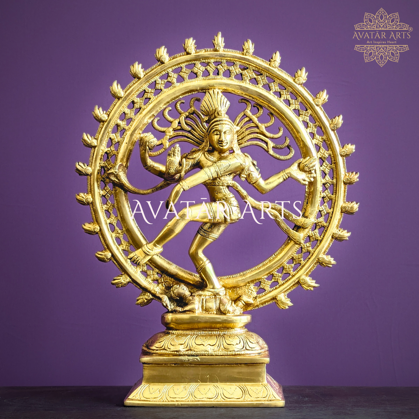 Brass Natraj for Home Decor