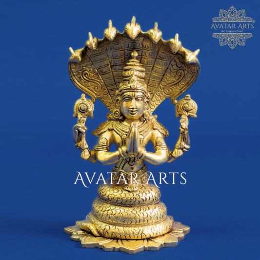 Lord Patanjali Idol in Brass