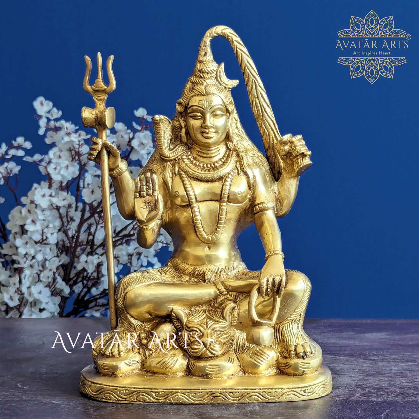 Brass Lord Shiva Statue