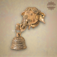 Brass Elephant Bell Wall Hanging