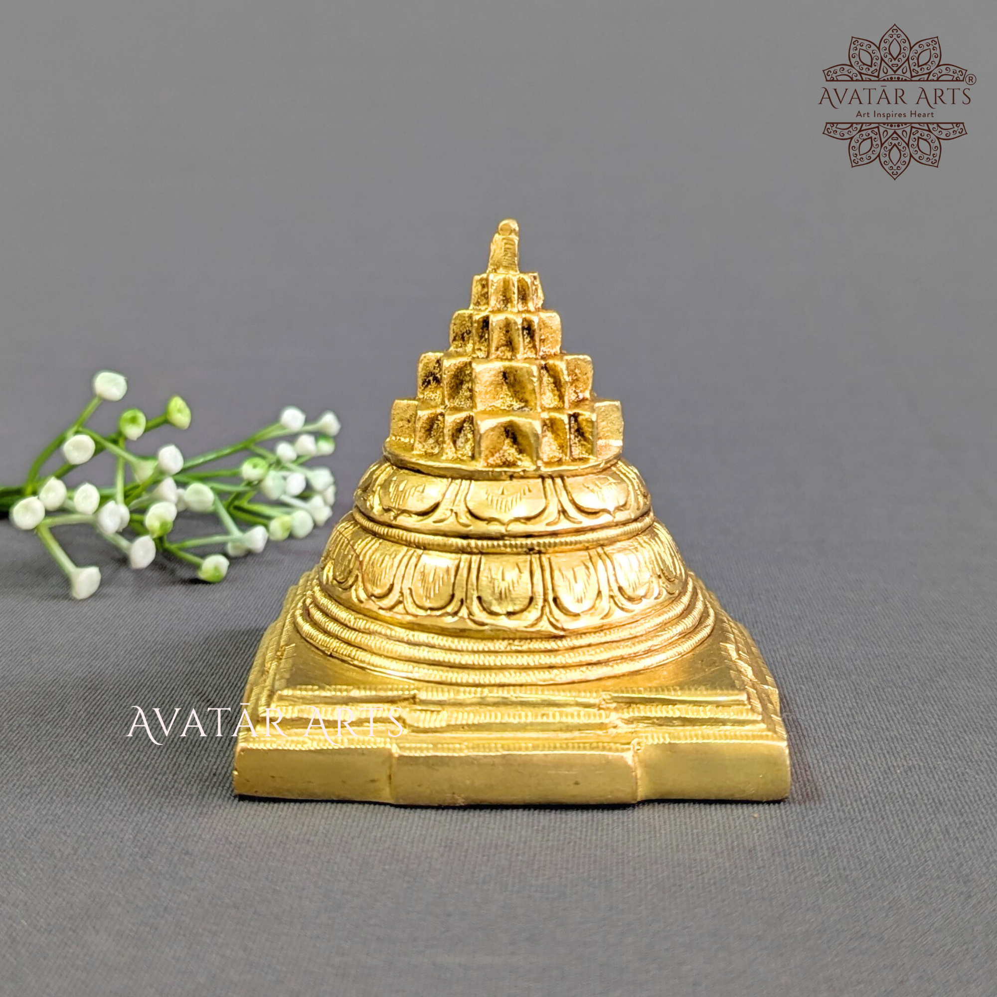 Brass Shree Yantra / Lakshmi Yantra