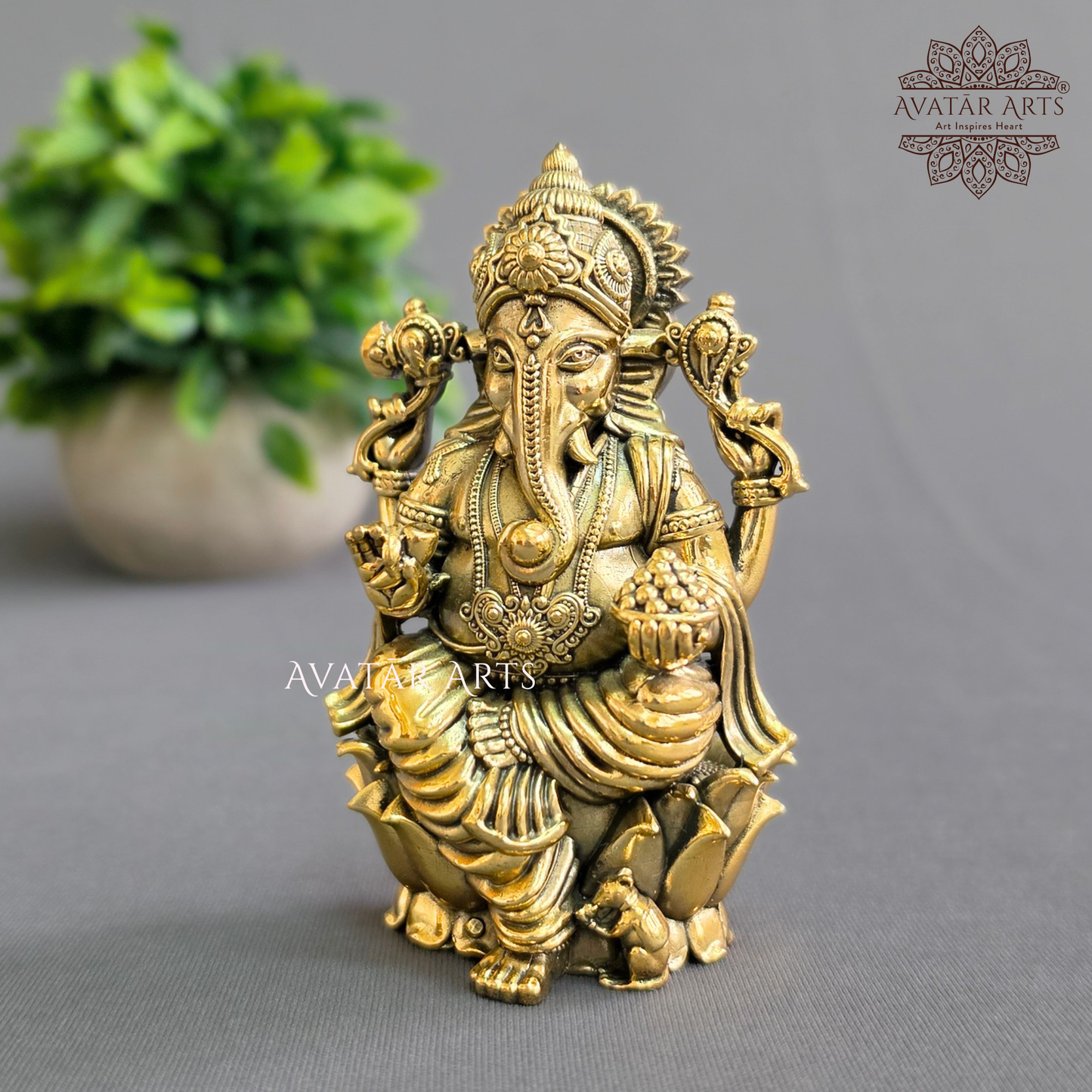 Brass Lord Ganesha