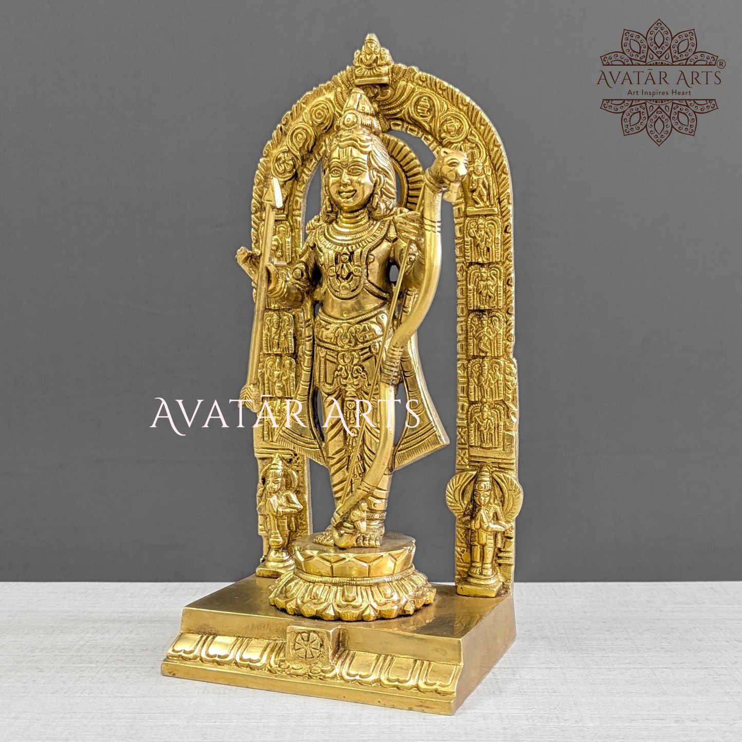 Ayodhya Shree Ram Lalla in Brass