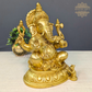 Lord Ganesha Idol In Brass For Home temple
