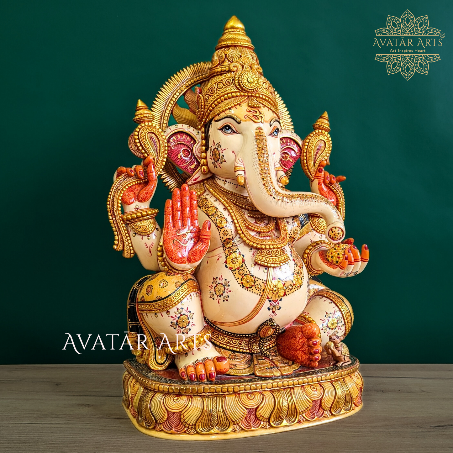 Lord Ganesha Idol For Temple