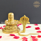 Brass Shivling with Detachable Vasuki