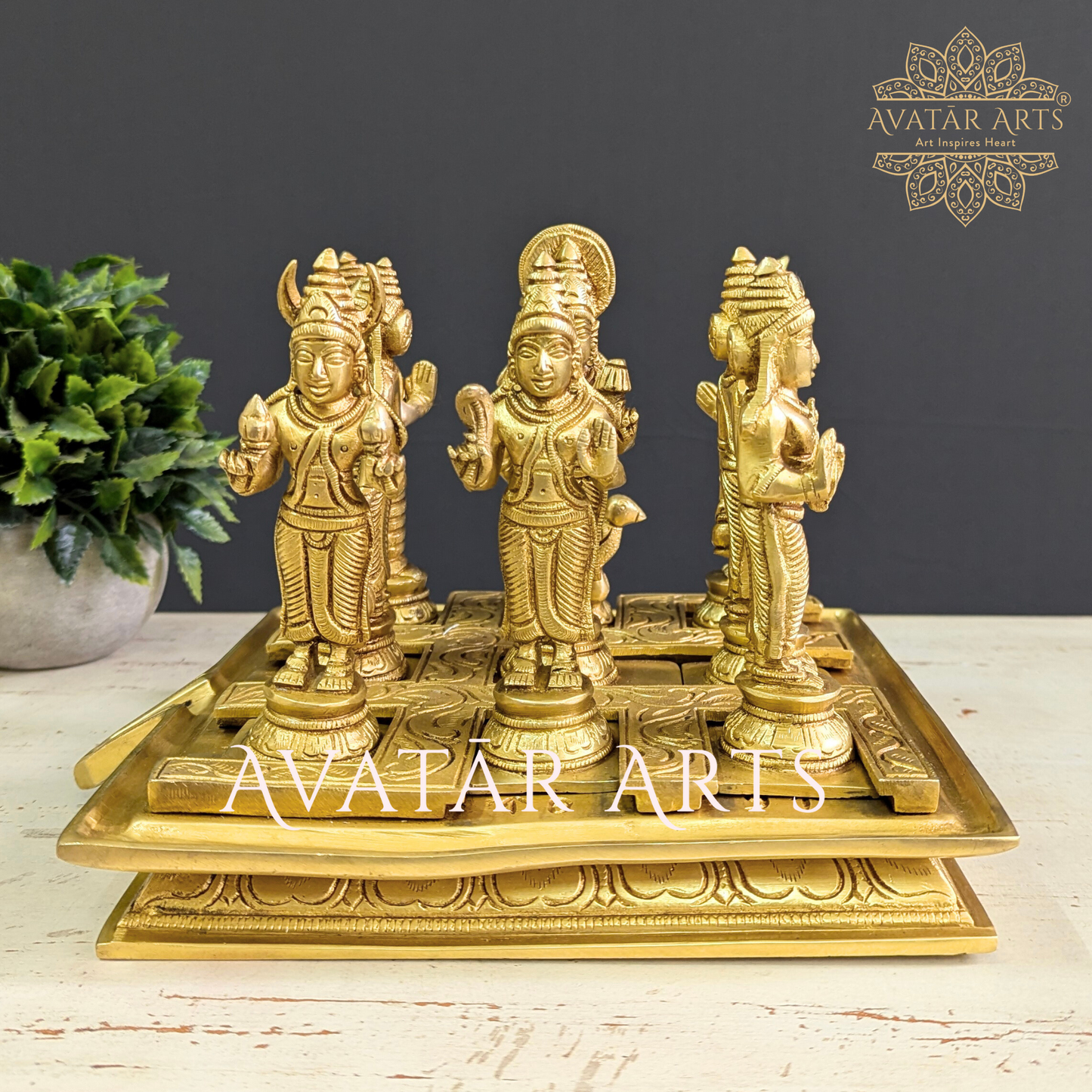 Navgraha Statue in Brass