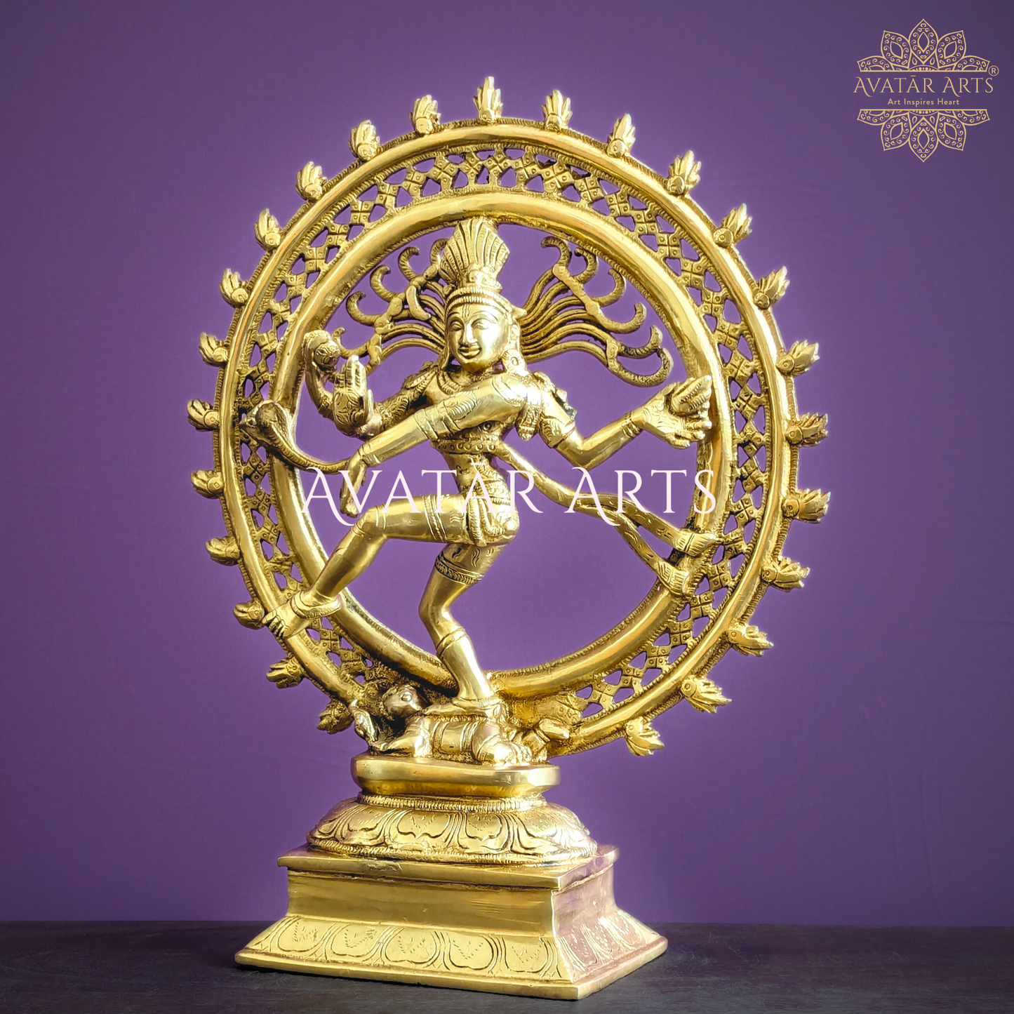 Brass Natraj for Home Decor