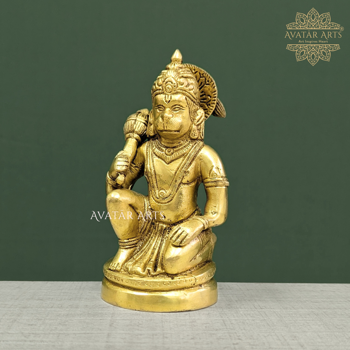 Brass Lord Hanuman