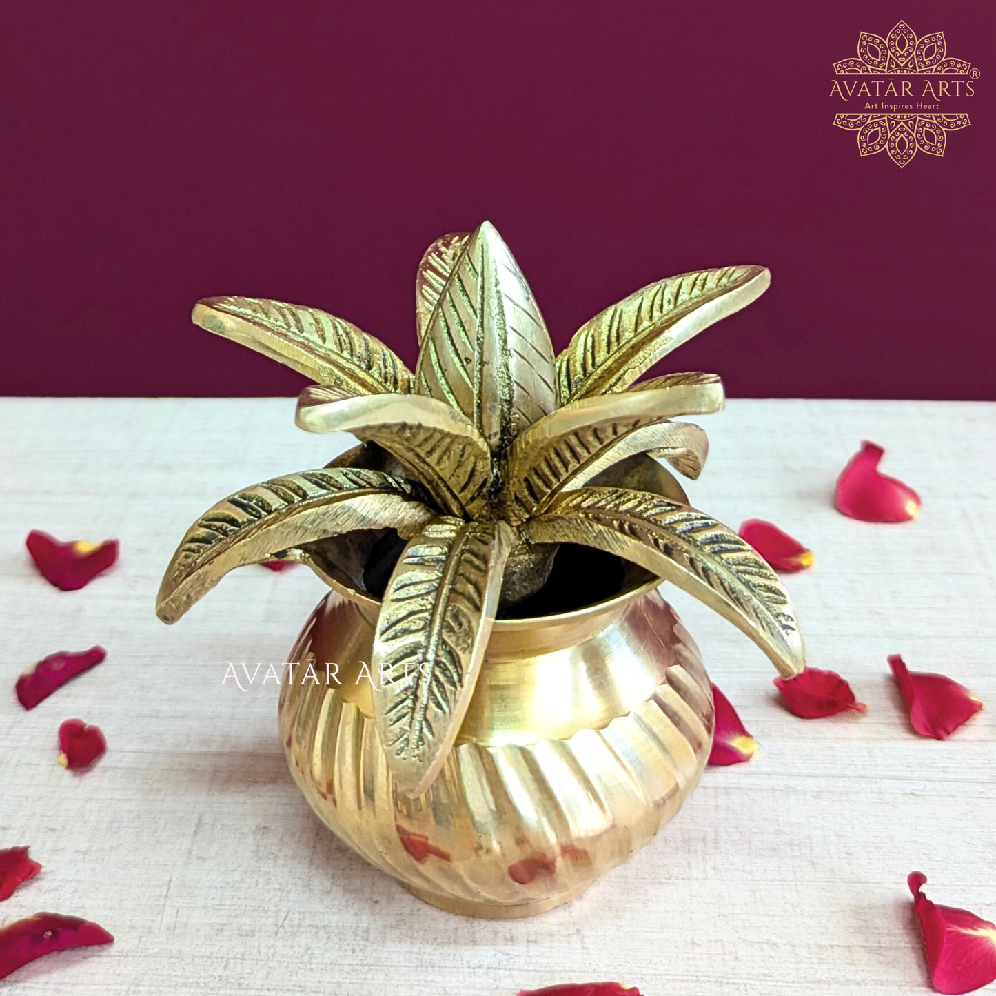 Brass Pooja Mangal Kalasha