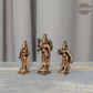 Miniature Idol of Lord Vishnu with his Consorts