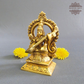 Brass Goddess Saraswati