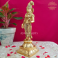 Goddess Meenakshi Statue in Brass