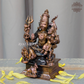 Shiva Parivaar idol in Copper