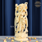 Goddess Saraswati Statue in Up Culture Marble