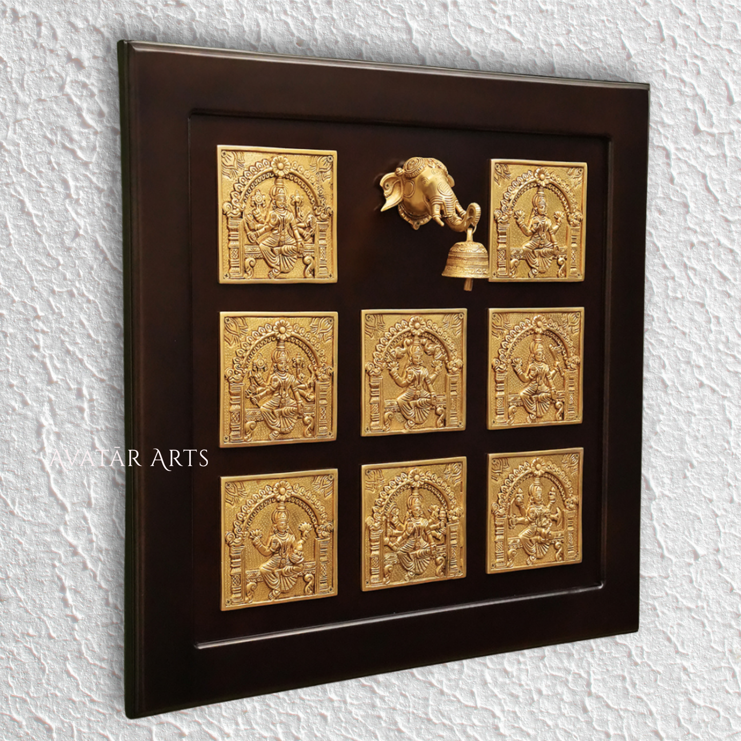 Goddess Asthalakshmi Frame for Wall Mounting