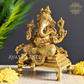 Lord Ganesha Seated on Pedestal