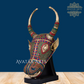 Brass Nandi Mask for Home Decor