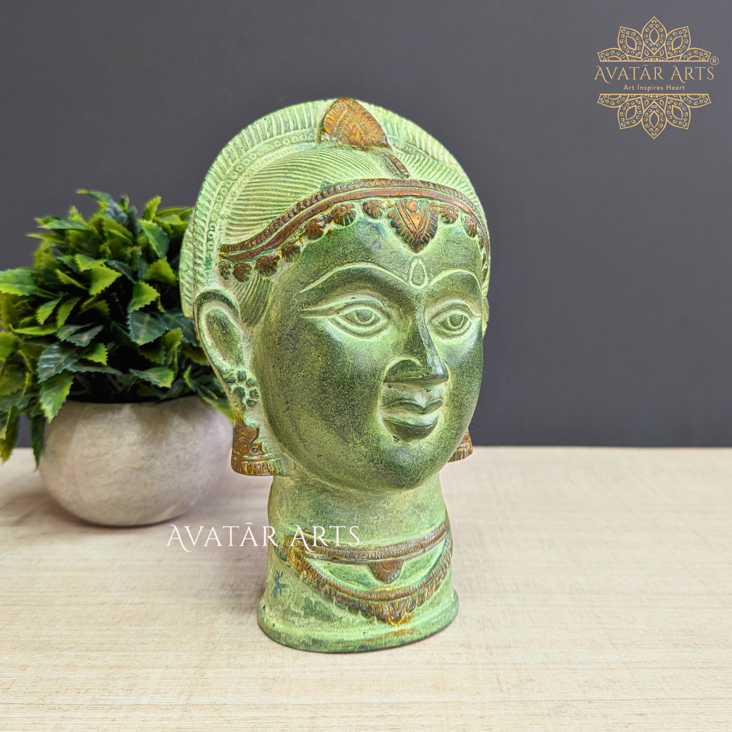 Gowri Parvati Head for Home Decor